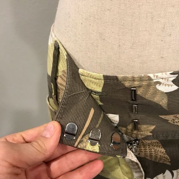 Ann Taylor LOFT Leaf print midi skirt - Picture 7 of 13